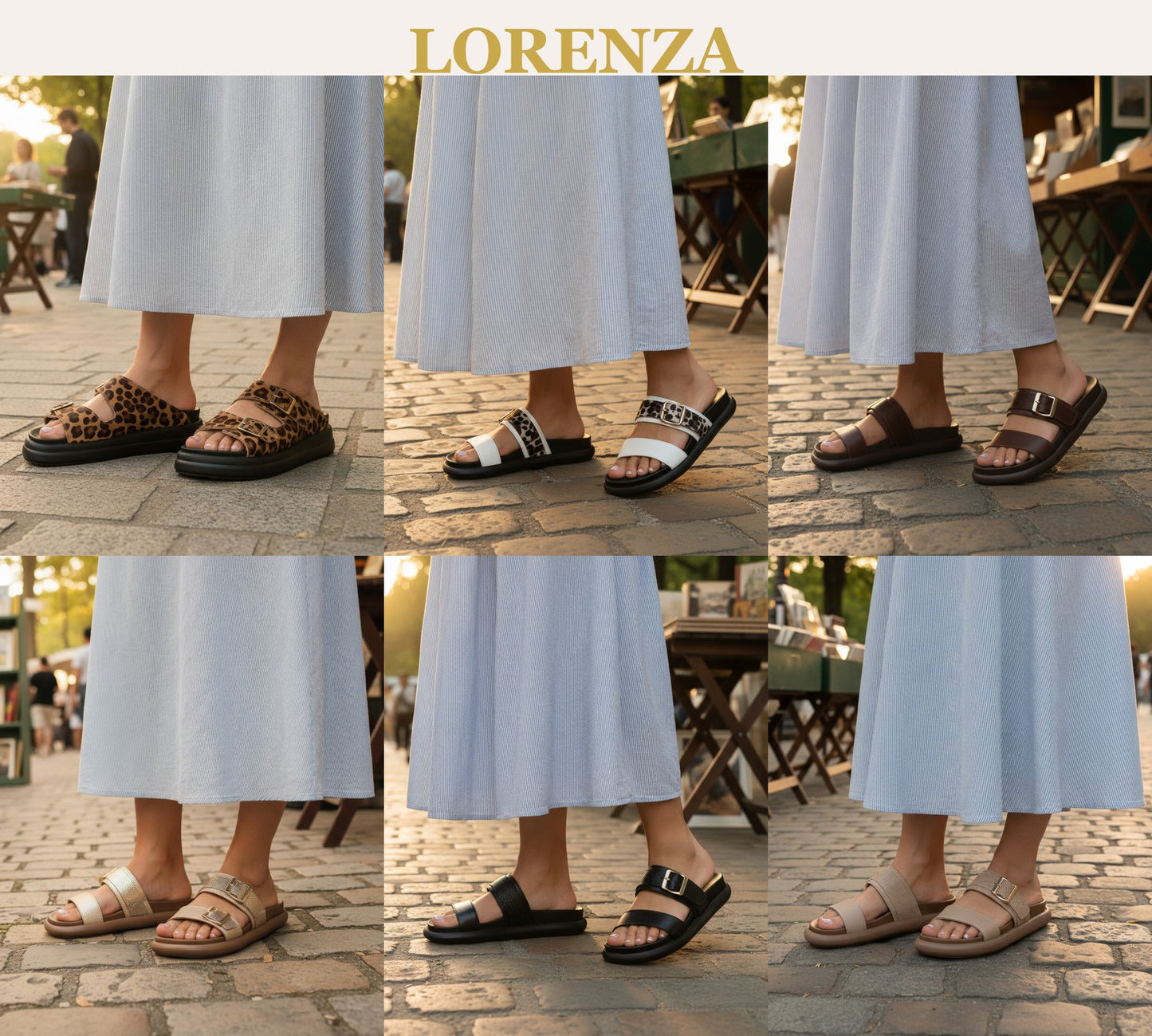 LORENZA collage